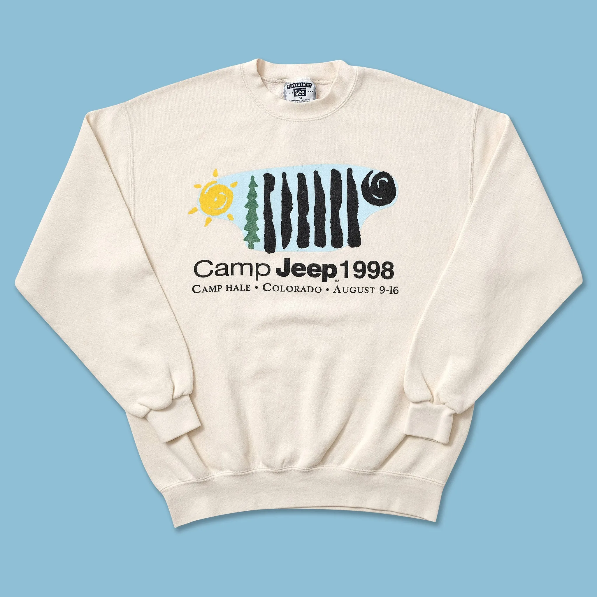 1998 Camp Jeep Sweater Small