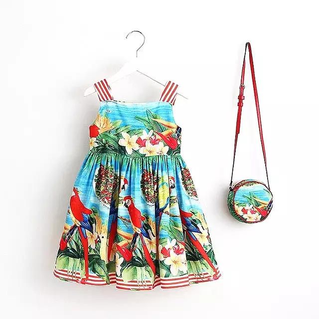 2 Piece Isla Dress and Matching Purse