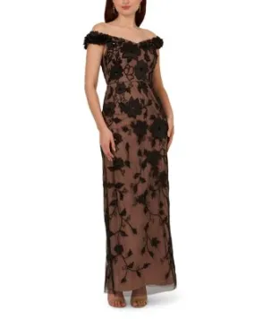 Adrianna Papell Beaded Gown