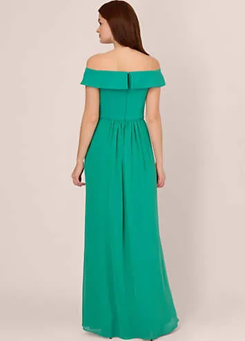 Adrianna Papell Crepe Chiffon Gown | Grattan