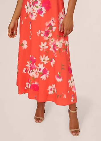 Adrianna Papell Empire Halter Chiffon Dress | Grattan