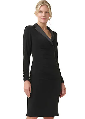 Adrianna Papell Jersey Tuxedo Dress | Kaleidoscope