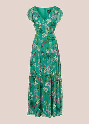 Adrianna Papell Print Tier Maxi Dress | Grattan