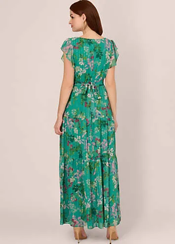 Adrianna Papell Print Tier Maxi Dress | Grattan