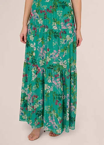 Adrianna Papell Print Tier Maxi Dress | Grattan