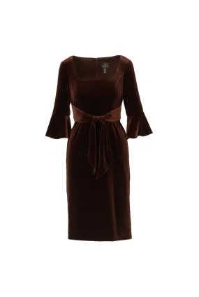 ADRIANNA PAPELL Tie front dress 
                         
                     
                