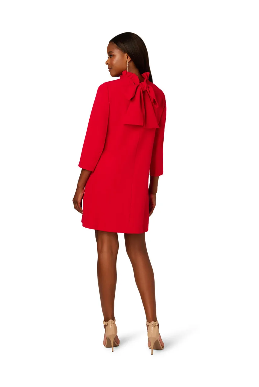 ADRIANNA PAPELL Trapeze mock neck dress 
                         
                     
                