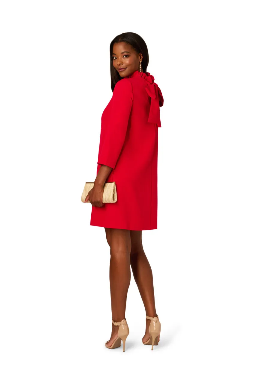 ADRIANNA PAPELL Trapeze mock neck dress 
                         
                     
                