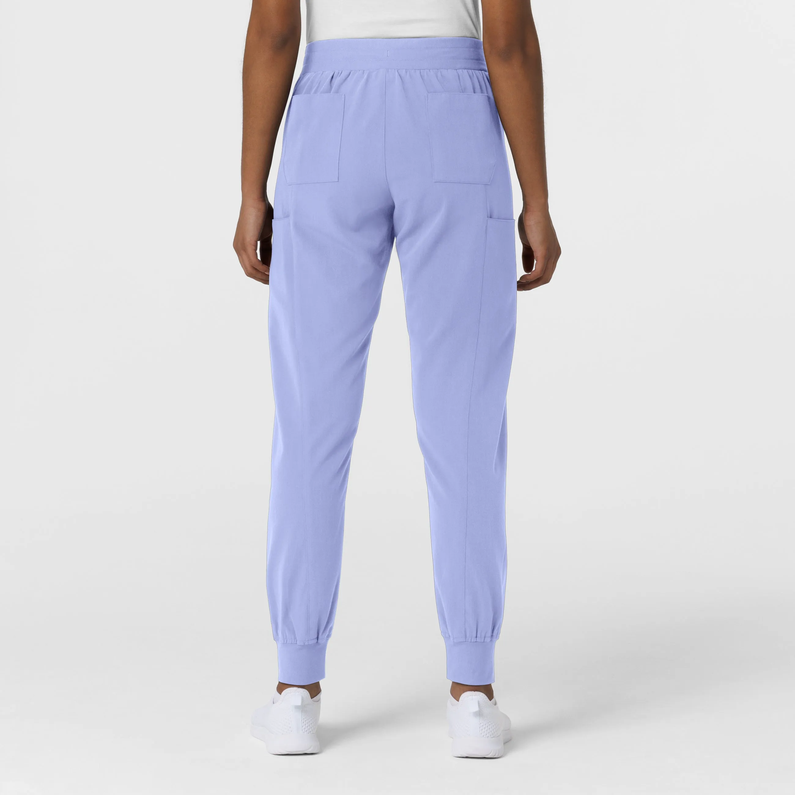 Aero Remix Women's Cargo Jogger Scrub Pant - Ceil Blue