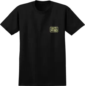 ANTIHERO T-SHIRT RESERVE SS POCKET BLACK