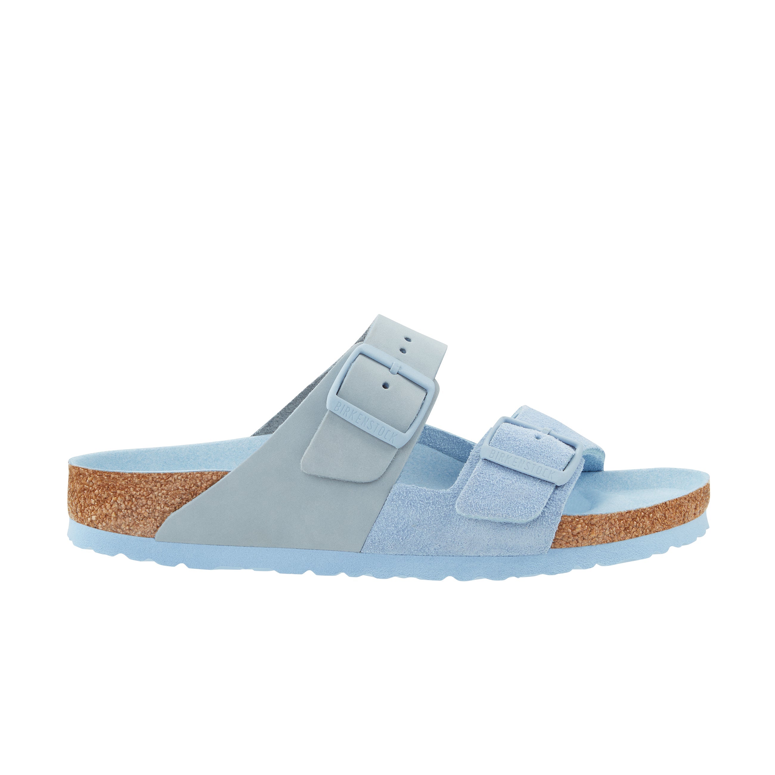 Arizona Split Dusty Blue Nubuck/Suede Leather