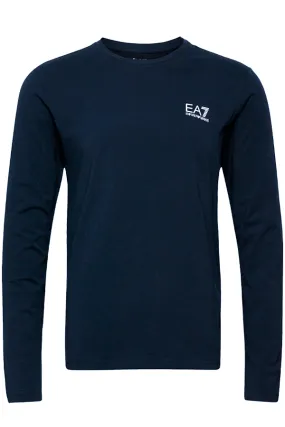 Armani EA7 Core ID L/S Tee Night Blue