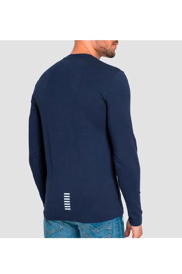 Armani EA7 Core ID L/S Tee Night Blue