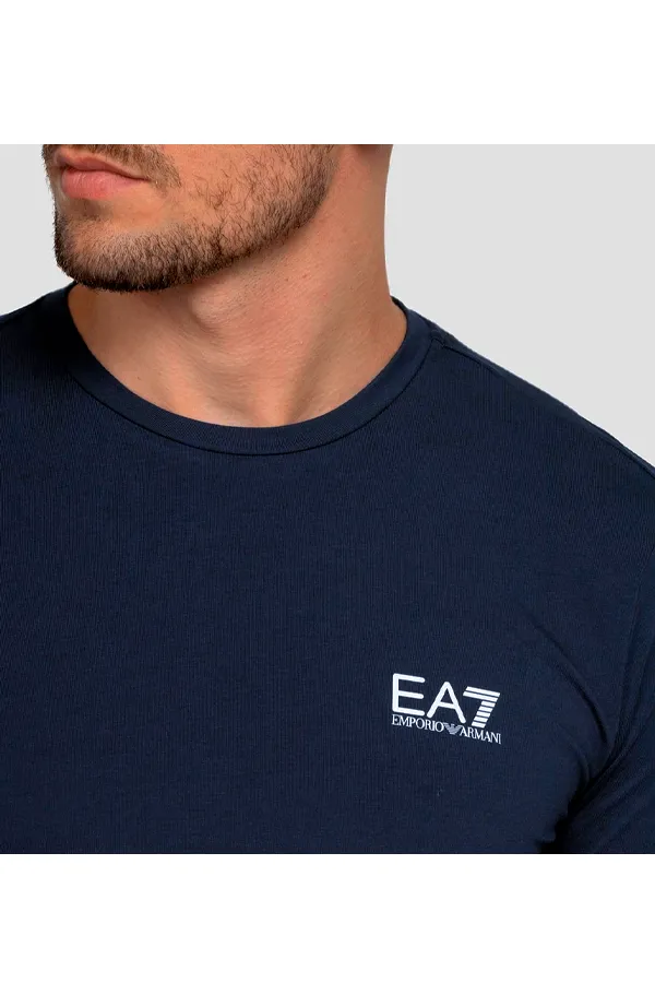 Armani EA7 Core ID L/S Tee Night Blue