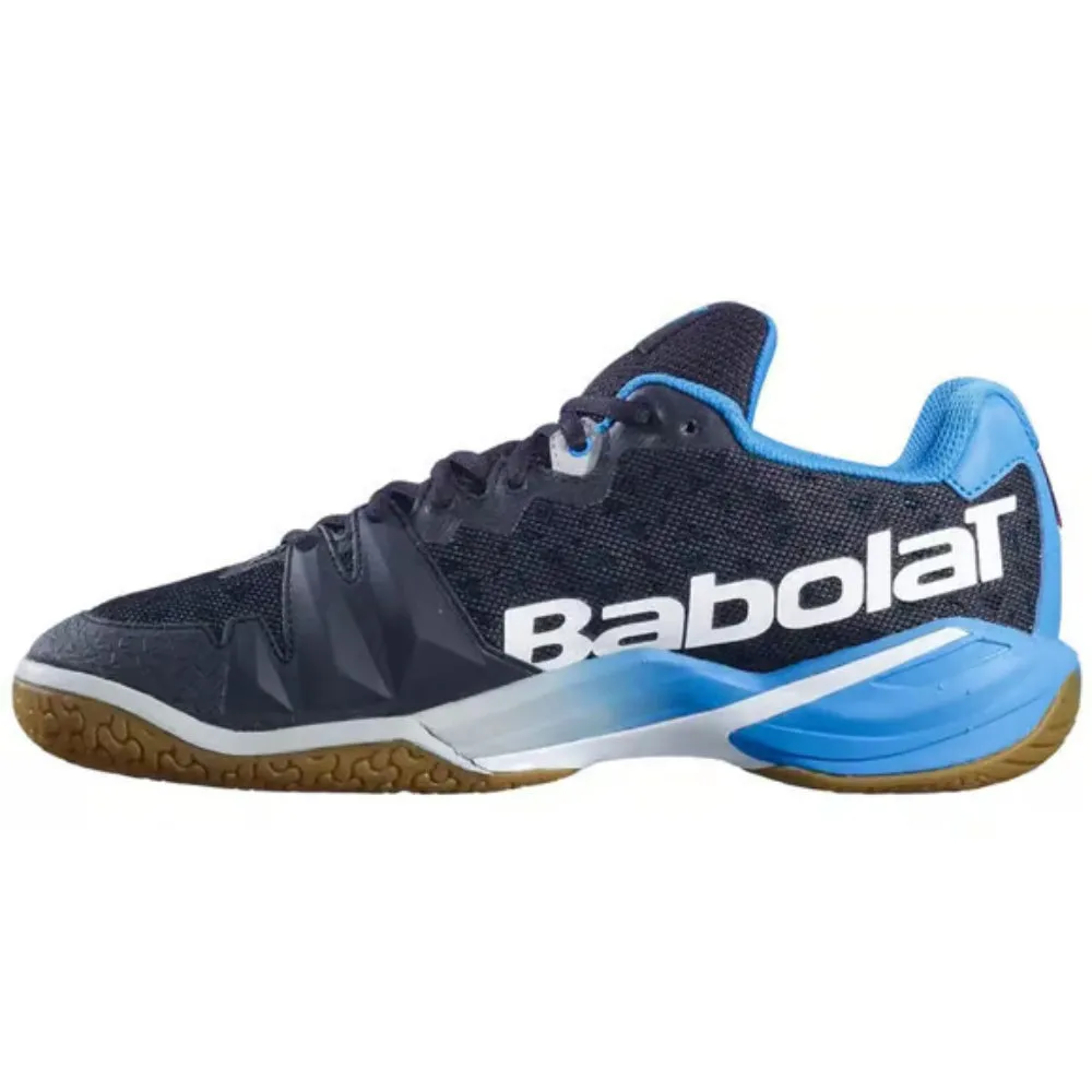 Babolat Men's Shadow Tour Badminton Shoe (Black/Blue)