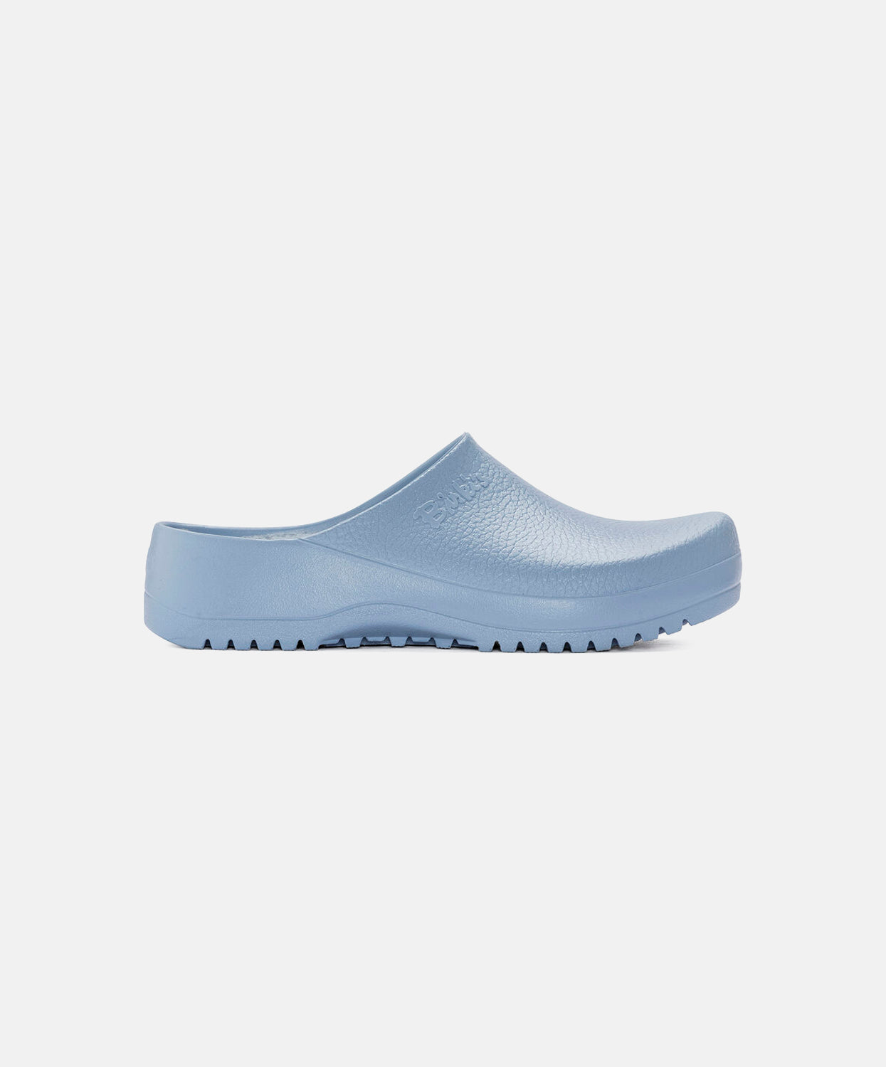 Birkenstock Super Birki PU/Shearling Dusty Blue Clogs