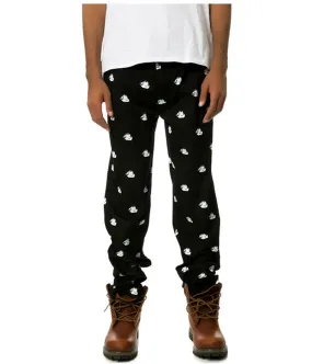 Black Scale Mens The Pirate Bundy Casual Trouser Pants