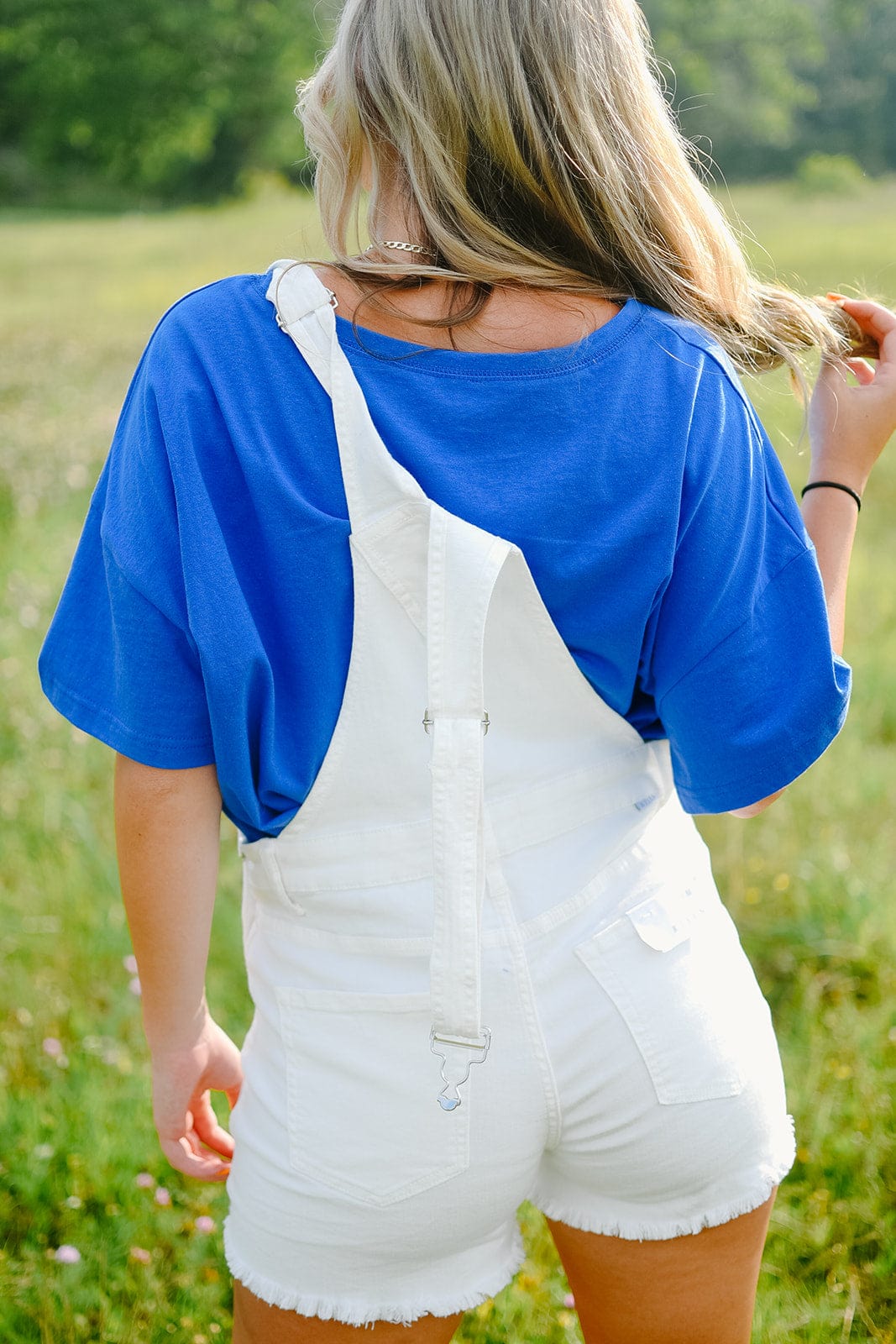 Blue Born To Sparkle Tee