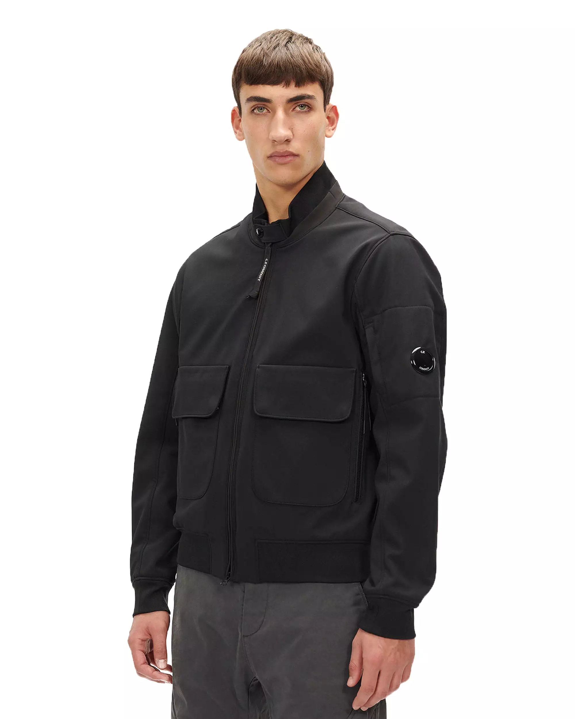 Bomber CP Company Shell Short Jacket Nero