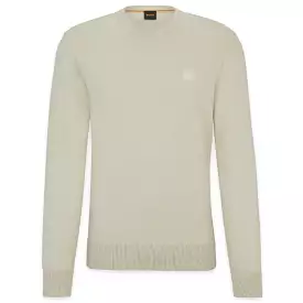 Boss Kanovano Crew Neck Knit - Beige