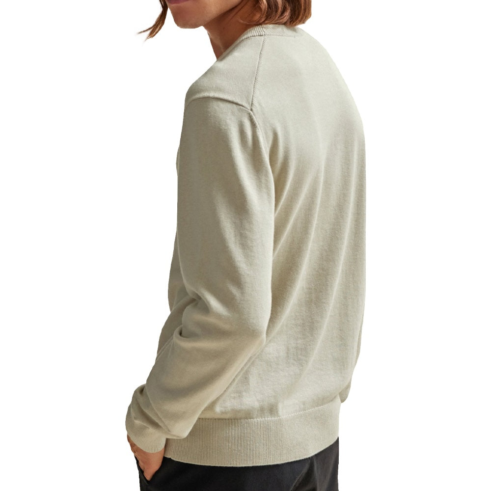 Boss Kanovano Crew Neck Knit - Beige