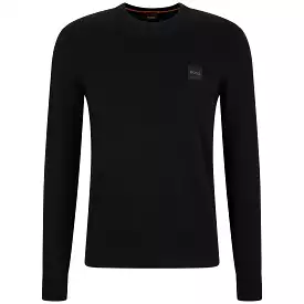 Boss Kanovano Crew Neck Knit - Black