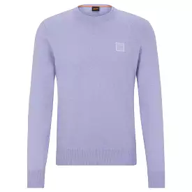 Boss Kanovano Crew Neck Knit - Purpur