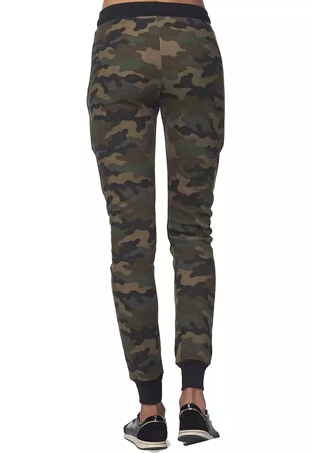 Camo Fleece Unisex Jogger Pant by Royal Apparel Made in USA 3070CMO