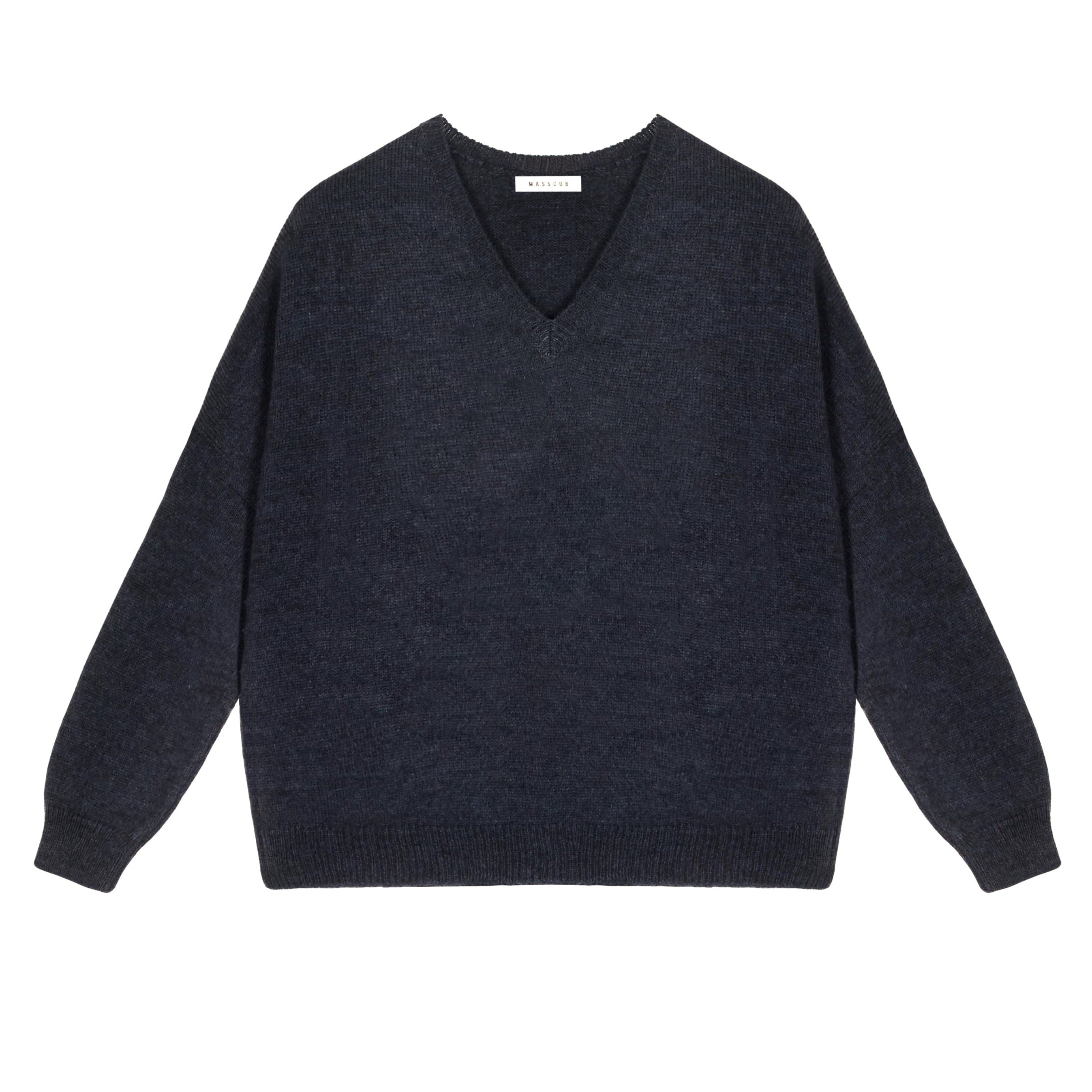 Carbon V-Neck Knit Troncoso