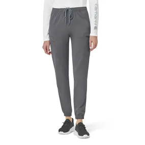 Carhartt Rugged Flex Peak Women's Cargo Jogger Scrub Pant - Pewter