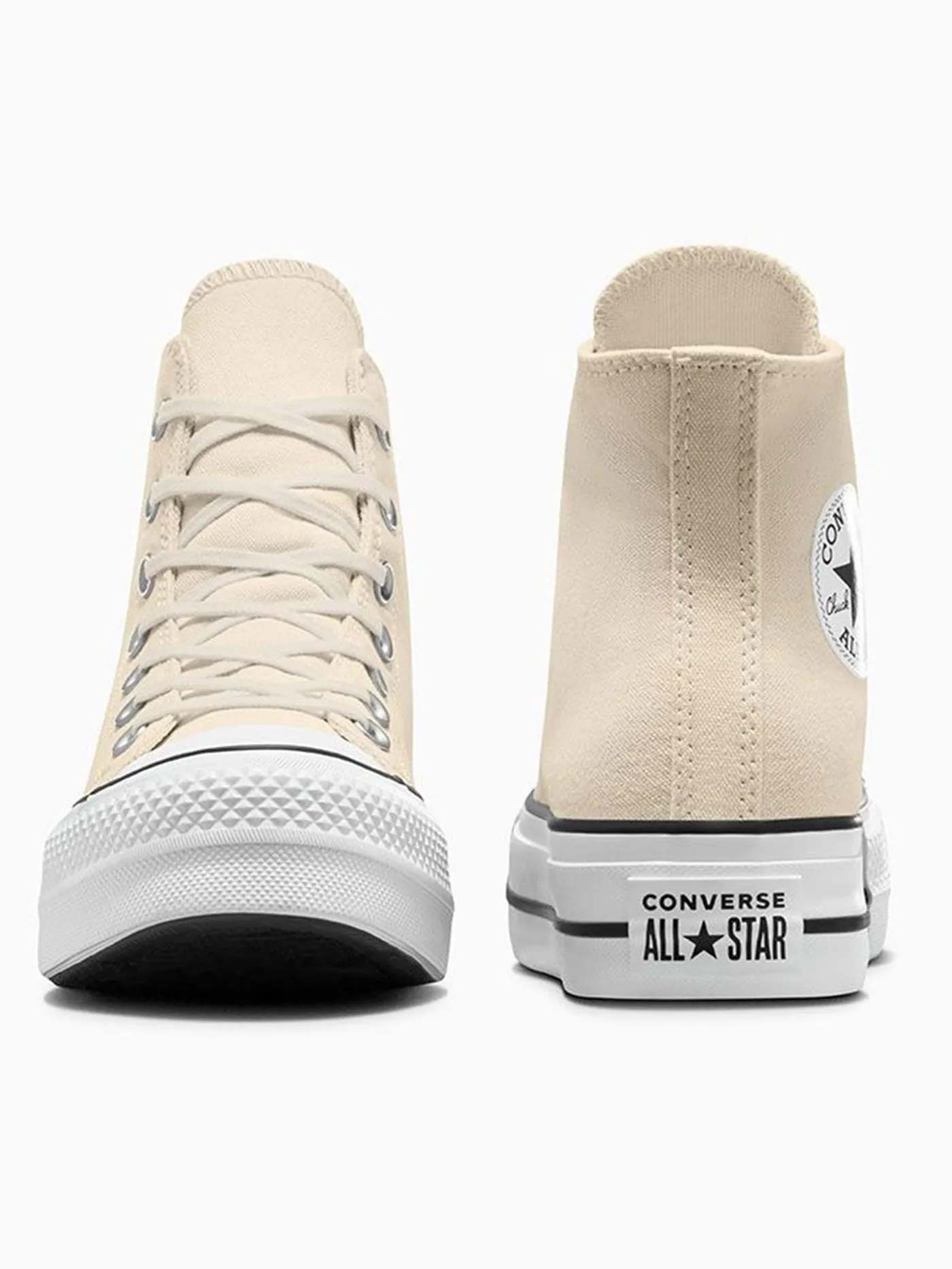 Chuck Taylor All Star Lift Platform Hi Natural Ivory/White/Black Shoes