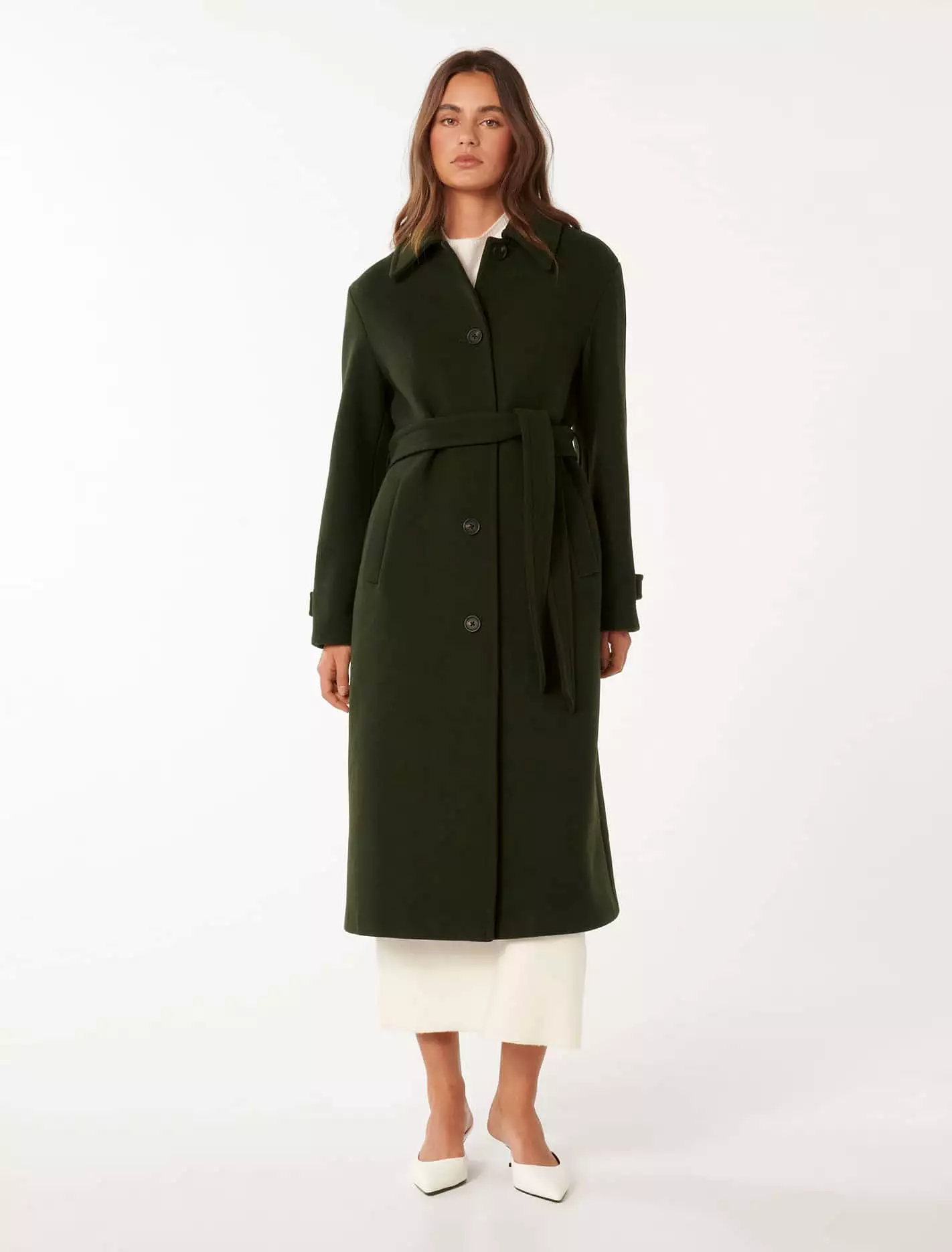 Dallas Single Breasted Wrap Coat