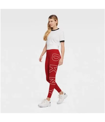 Dkny Womens Kansas City Chiefs Compression Athletic Pants, TW1