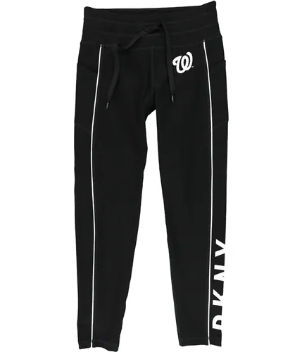 Dkny Womens Washington Nationals Compression Athletic Pants, TW1