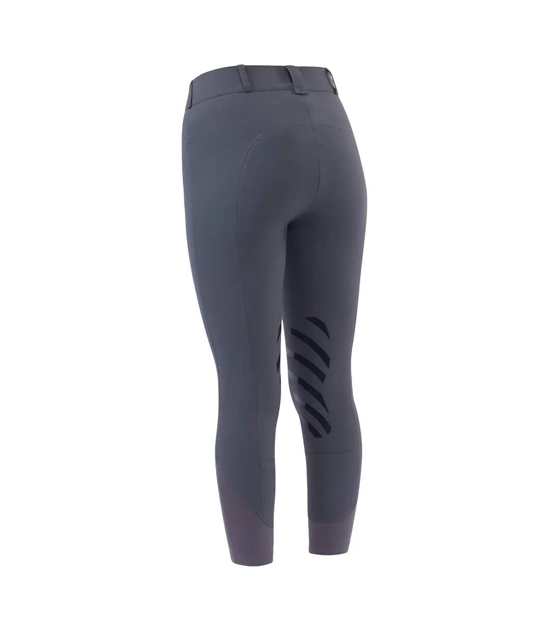 Dublin Womens/Ladies Prime Gel Knee Patch Breeches (Charcoal) - UTWB985