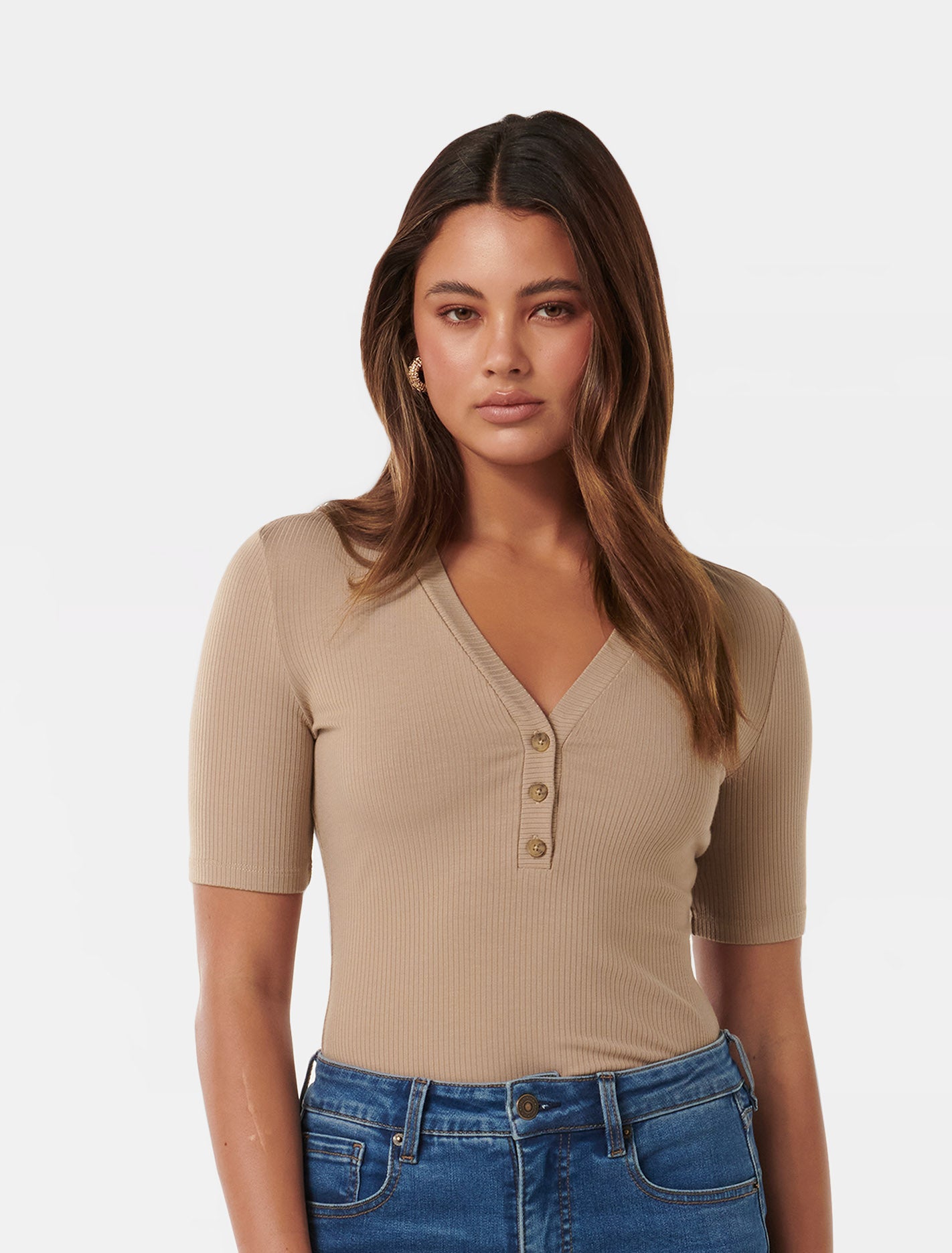 Elaine Button Up Top