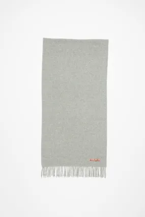 Fringe wool scarf - Narrow