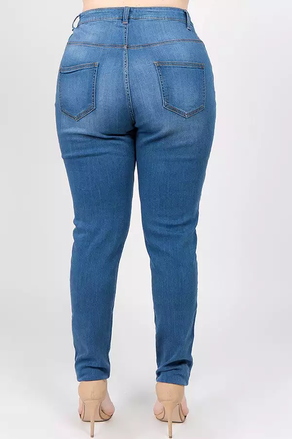 High Waist Super Soft Skinny Jean - PLUS