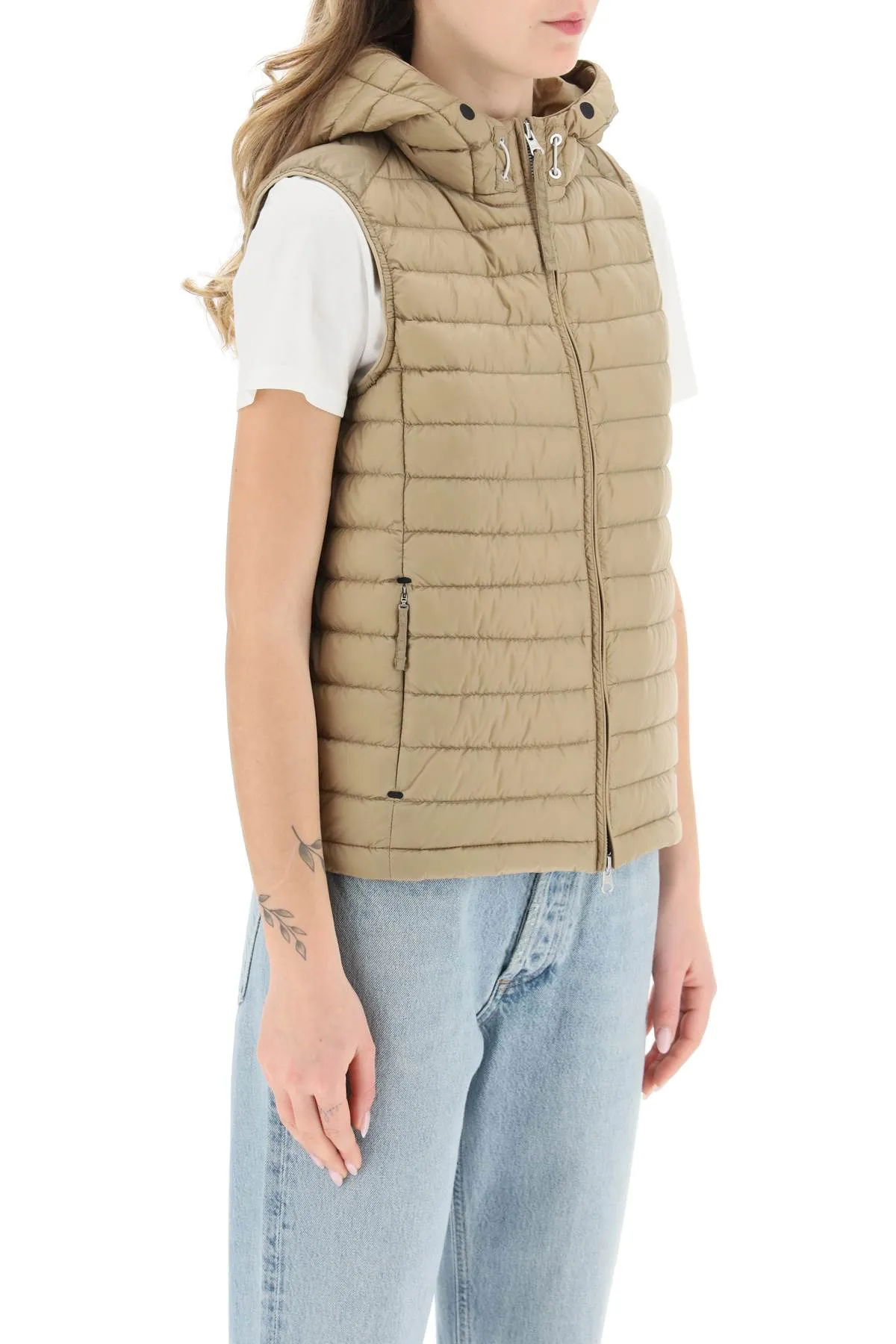 'Hope' Hooded Down Vest