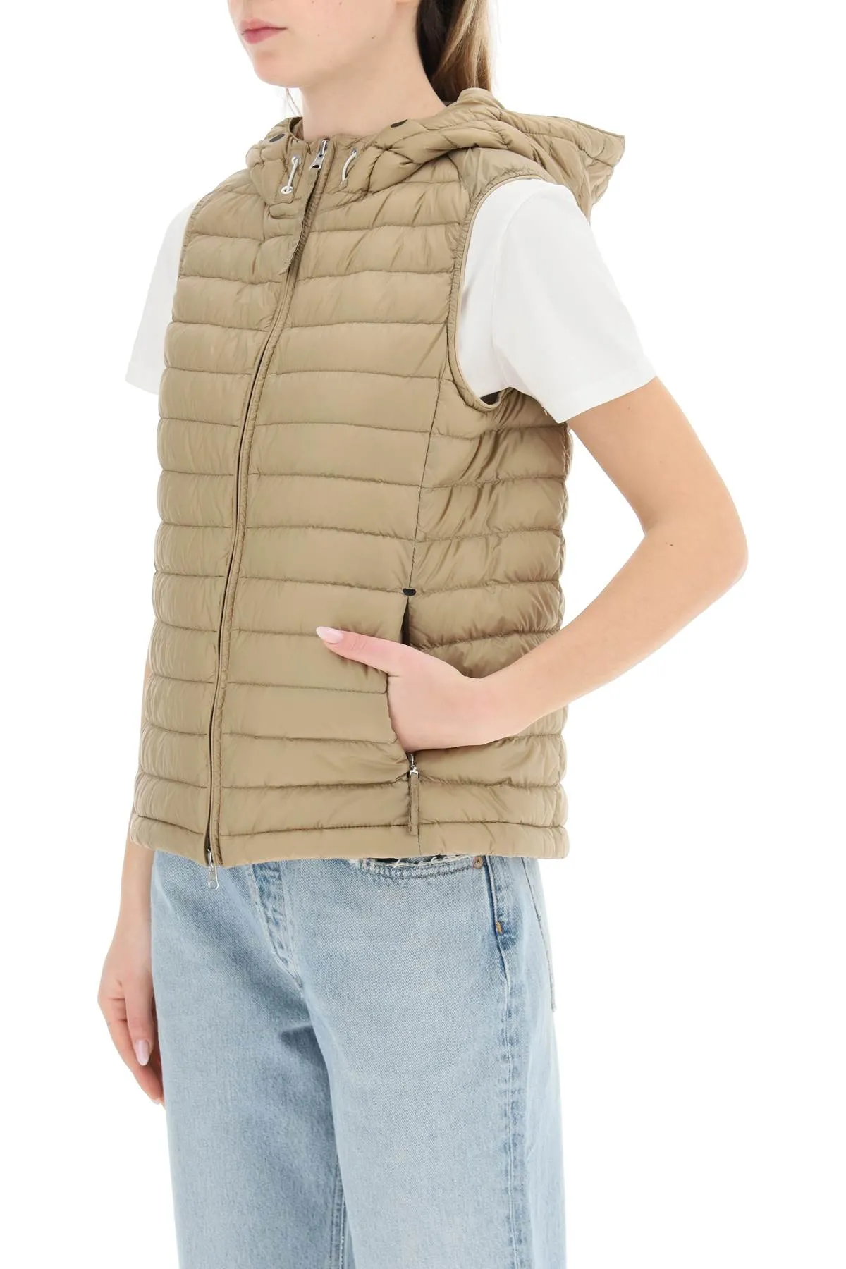 'Hope' Hooded Down Vest