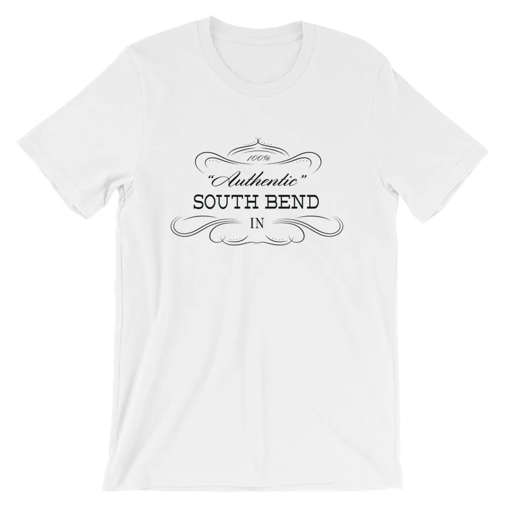 Indiana - South Bend IN - Short-Sleeve Unisex T-Shirt - Authentic