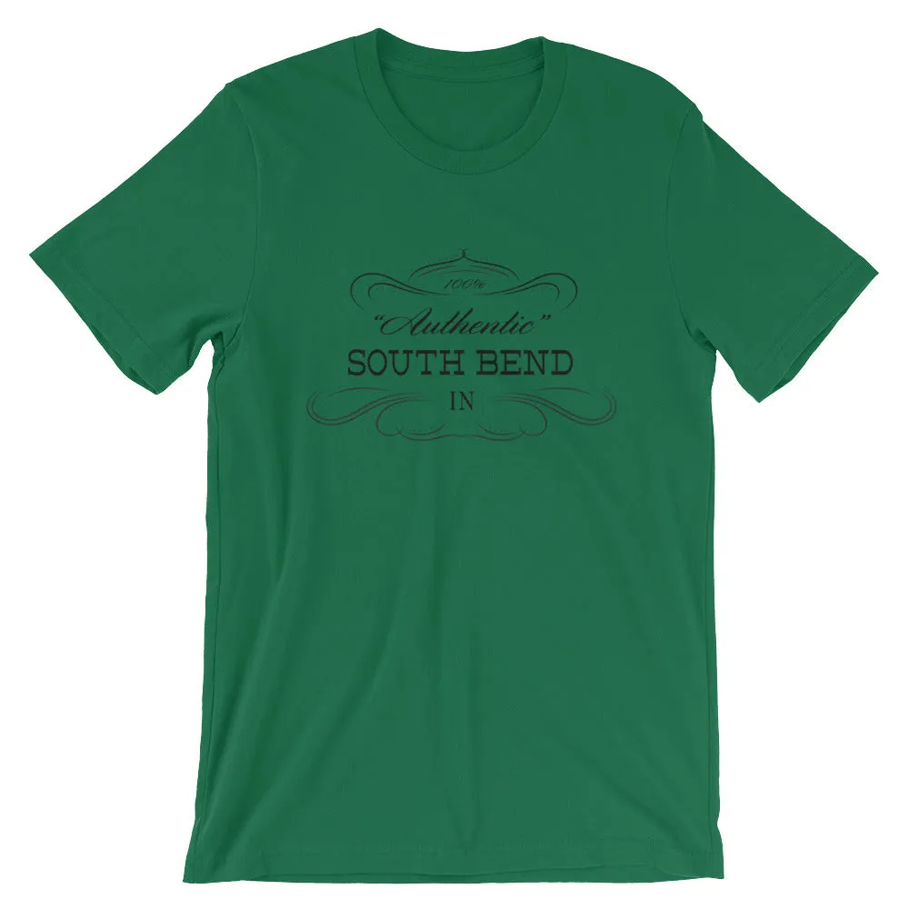 Indiana - South Bend IN - Short-Sleeve Unisex T-Shirt - Authentic