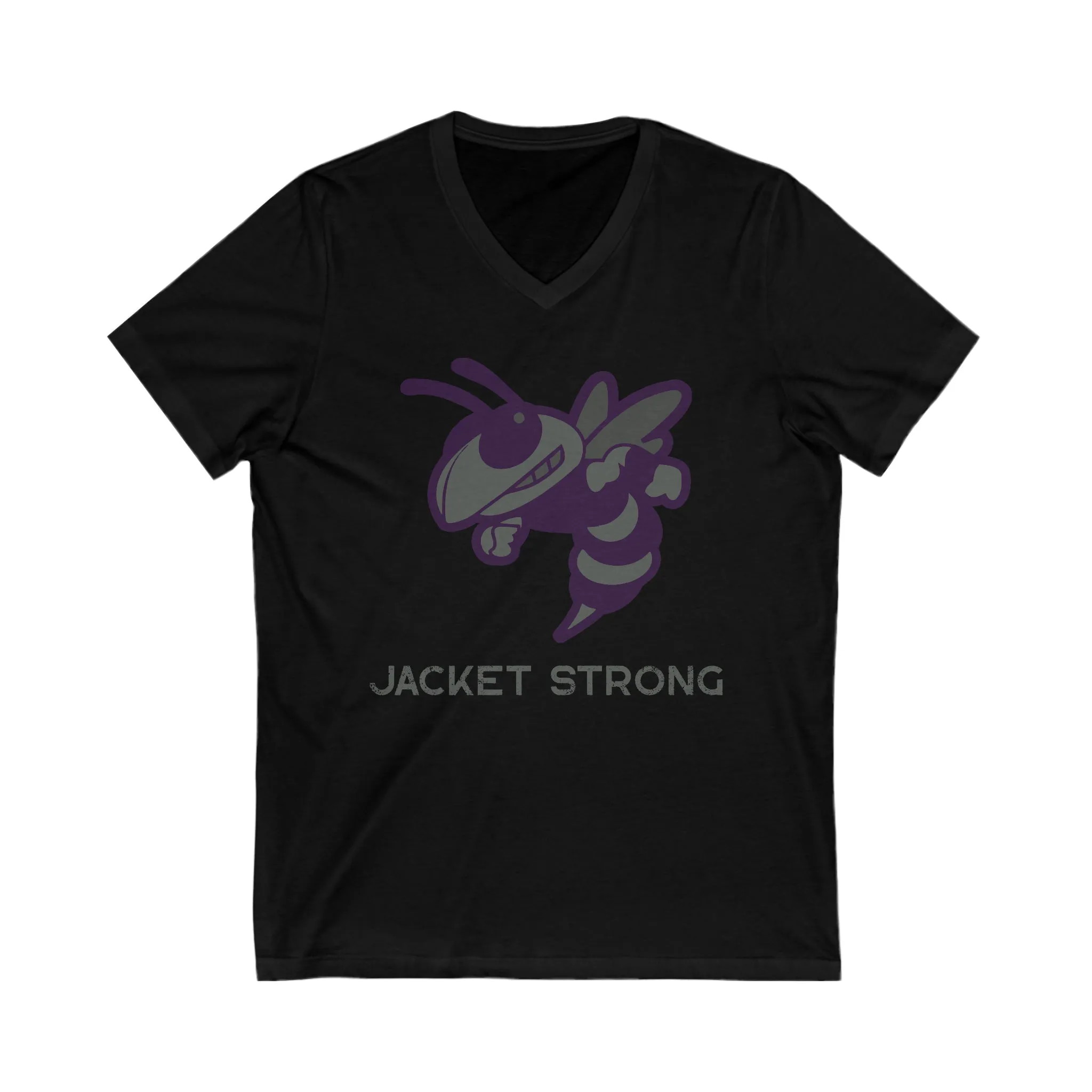 Jacket Strong Short Sleeve V-Neck Tee