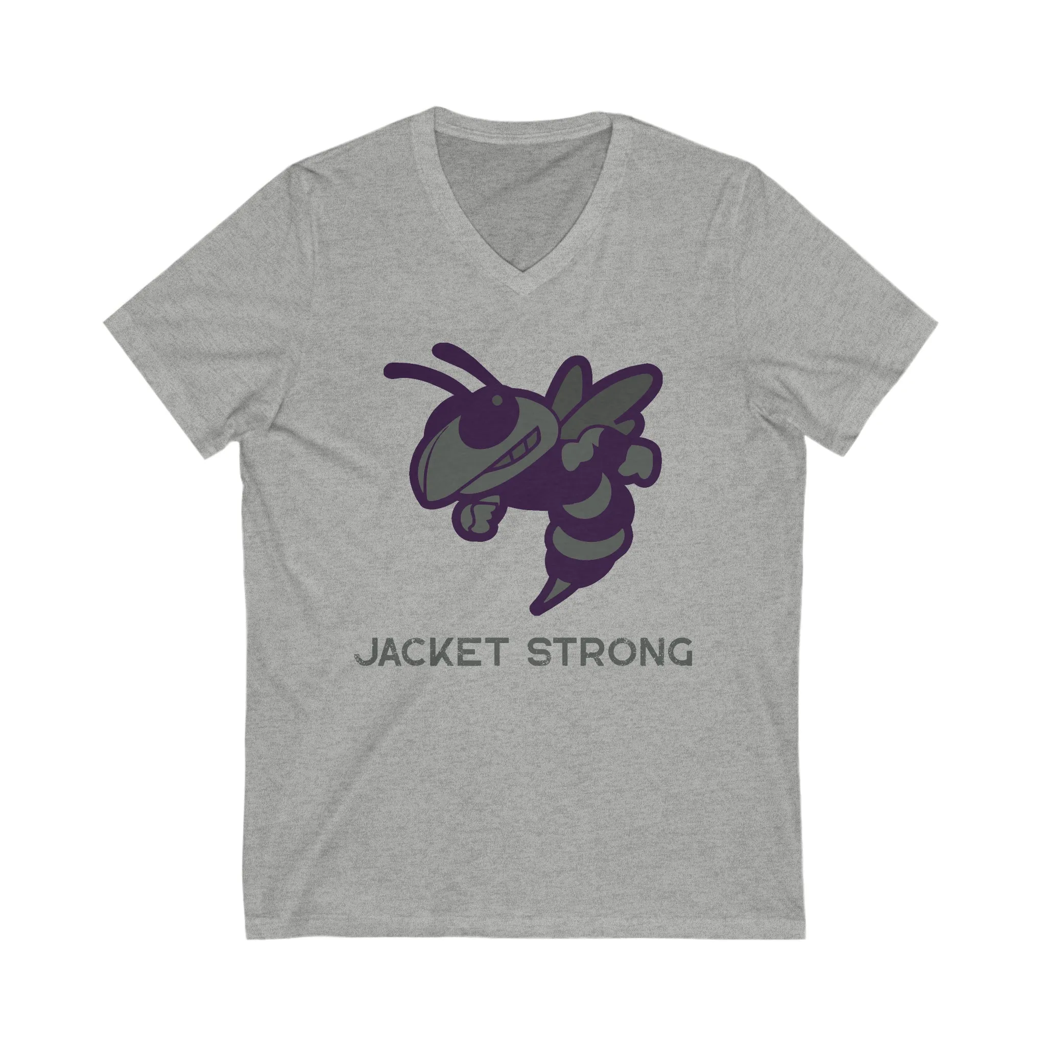 Jacket Strong Short Sleeve V-Neck Tee