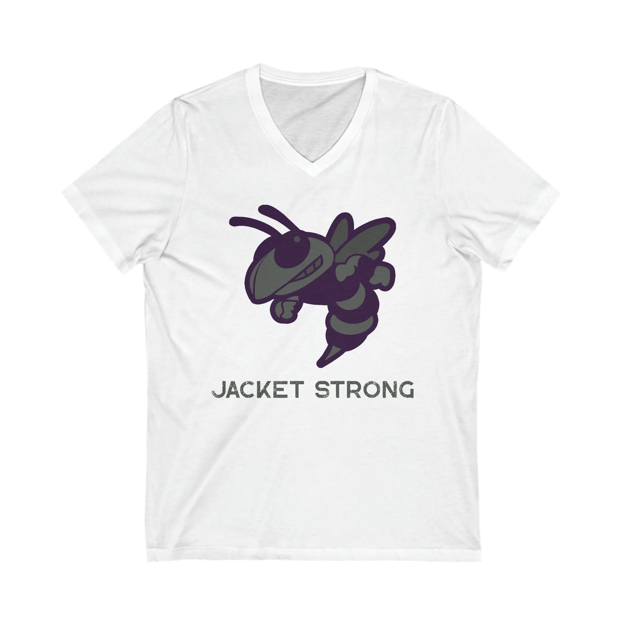 Jacket Strong Short Sleeve V-Neck Tee