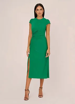 Jersey Midi Dress by Adrianna Papell | Look Again