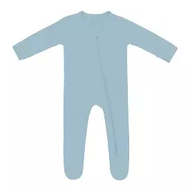 Kyte Baby - Zippered Footie in Dusty Blue