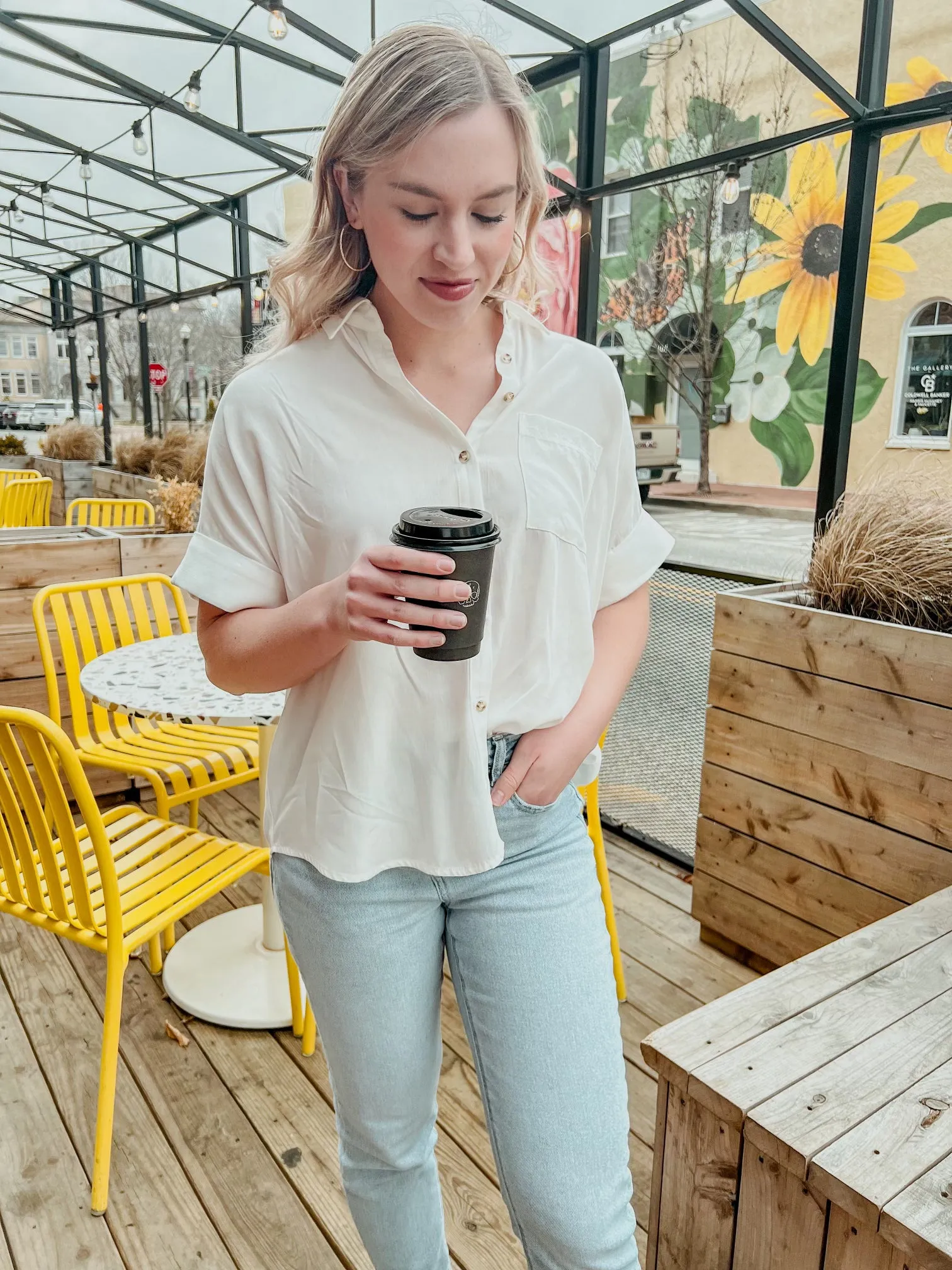 Laguna Ivory Blouse