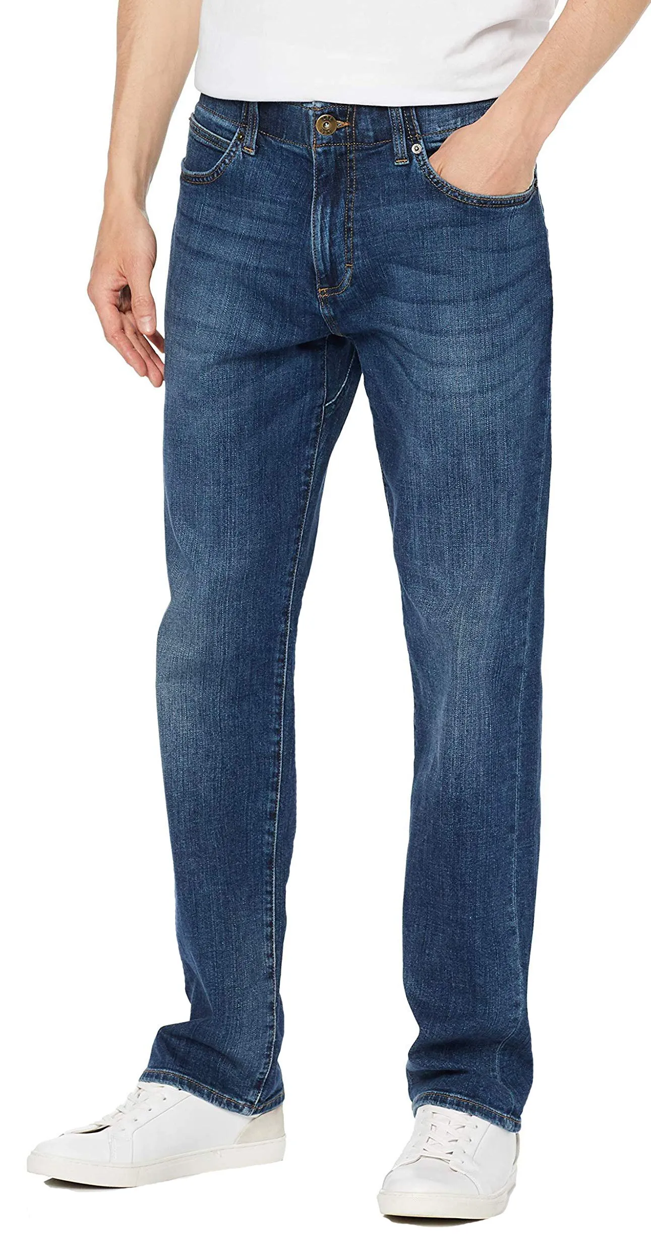 Lee Extreme Motion Straight Denim Stretch Jeans Maddox