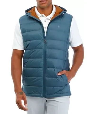 Linksoul Men's Down Hooded Vest